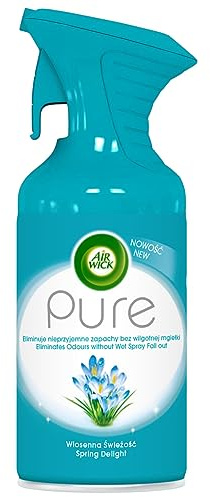 Air Wick Pure Air Freshener Spray, Spring Delight, 250ml (Pack of 6)