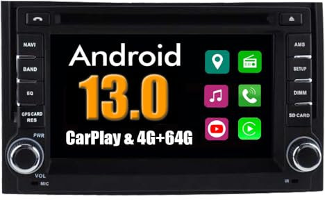 RoverOne 6,2 Zoll Android System Doppel DIN Autoradio GPS für Hyundai H1 i800 iLoad Imax H300 Grand Starex Royale mit Navigation Radio Stereo DVD Bluetooth USB Touch Screen