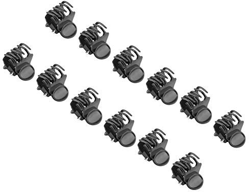100 Stücke Orchidee Clips Kunststoff Mini Pflanze Unterstützung Garten Clips Wachsen Upright Clips für Stämme Reben Stiele Unterstützung Stiele Vines