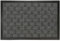 deco-mat Fußmatte für Außen + Innen 45 x 75 cm, Grau - rutschfeste, wetterfeste Türmatte mit robusten Borsten - Outdoor Schmutzfangmatte für außen