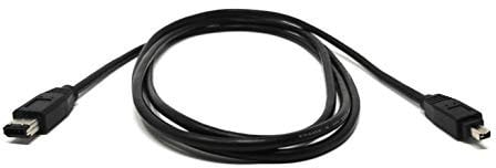 Maincore 2m Firewire 4 Pin to 6 Pin Cable DV-OUT Camcorder i-Link 400 IEEE 1394 Lead Cord (2m)