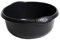 Galleries Plastic Colorful Washing Up Bowl Round Shape 28,32,36 cm Plastic Bowls Kitchen Basin Sink (Darkish Grey, 32 CM)