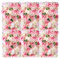NUPTIO 6 Stück Blumenwandpaneel 60cm X 40cm Weiß & Rosa Kunstrosen Künstliche Blume Blumenhintergrund, Blumenwandhintergrund für Party Hochzeit Brautdusche Babyparty Weihnachten Heimdekoration