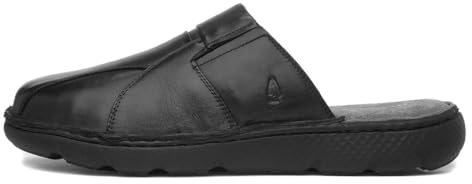 Hush Puppies Men's Carson Mule Sandal Slide, Black, 10 UK