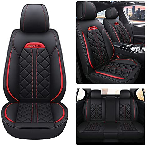 Ruberpig Autositzbezug Für Renault Twingo Komplettset 5 Sitze Allwettereinsatz Auto Ledersitzbezug Schwarz
