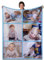 Personalisierte Decke, Fotodecke mit Eigenem Foto, Personalisiert Decke mit Foto, Kuscheldecke mit Foto, Decke Selbst Gestalten Foto, Personalisierte Geschenke fur Freundin, Mama, Papa(6 Fotos)