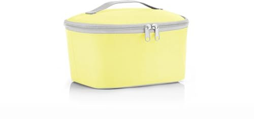 reisenthel coolerbag S pocket Kühltasche mit Obermaterial aus recycelten PET-Flaschen Ideal für das Mittagessen unterwegs, Couleur:lemon ice