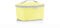 reisenthel coolerbag S pocket Kühltasche mit Obermaterial aus recycelten PET-Flaschen Ideal für das Mittagessen unterwegs, Couleur:lemon ice