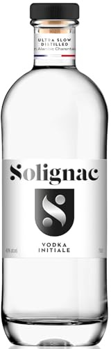 SOLIGNAC VODKA INITIALE | 40% vol | 70cl | Ultra Slow Distilled | IWSC 2024 World's Best • 99/100 score • Golden medalist • Ultra-slow copper still • Notes of toasted bread & orange blossom