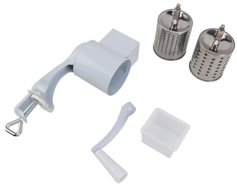 Manual Grain Grinder, Food Mill Hand Crank Corn Grinder Hand Crank Grain Mill Stainless Steel Grain Grinder for Spice Corn(A)