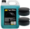 AA Tyre Shine 5 Litre with 2 x Applicator pads (Black), Deep Shine, UV Protection