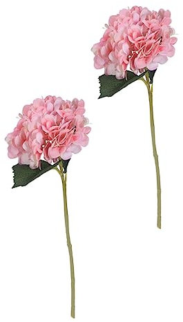 MUSISALY 2stücke Künstlicher Hochzeitsstrauß Aus Seidenblumen Rosa Hydrangea Dekoration Für Hochzeiten Und Feste Langlebig Und Pflegeleicht Stilvolle Tisch Und Raumgestaltung
