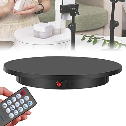 XLDZ Electric Rotating Display Stand, 360-Degree Turntable For Photography & Video, For Jewelry Showcase(Black)