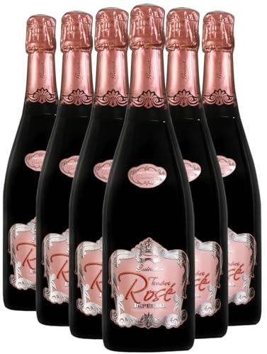 Crémant de Limoux Impérial Rosé Roséwein - Maison Guinot - Sekt süßer - g.U. - Languedoc - Roussillon Frankreich - Rebsorte Chardonnay, Pinot Noir, Chenin - 6x75cl