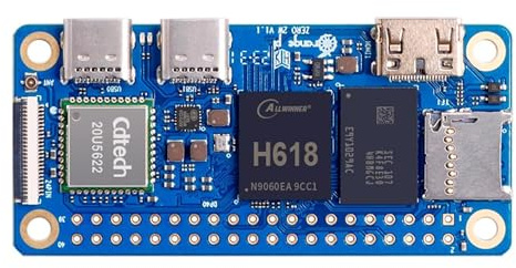 Orange Pi Zero 2W 1.5GB Einplatinencomputer | Nur Platine, H618 Quad-Core, 1.5GB LPDDR4, 4K, Ubuntu/Android