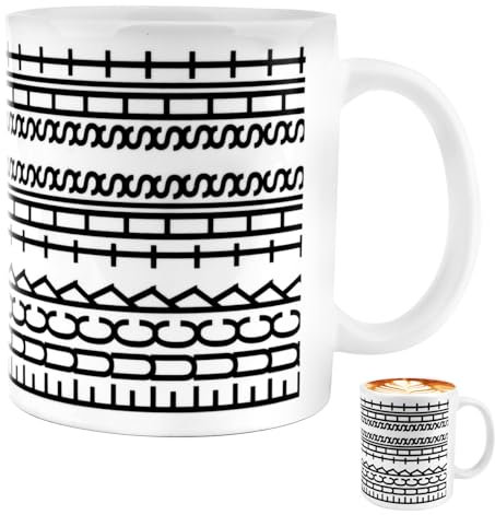 Dandin Taza de café divertida con mensaje oculto, regalo de cerámica divertido para amantes del café con asa térmica, taza única y divertida, para el trabajo, compañeros y amigos