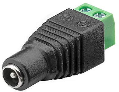 IC Intracom IADAP MDP tb2-dc5521fm Terminal Block 2-Pin DC (5.50 x 2: 10 mm) Black, Green Cable Interface/Gender Adapter – Cable Interface/Gender Adapter (Terminal Block 2-Pin, DC (5.50 x 2: 10 mm), Female/Female, Black, Green)
