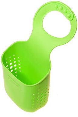 Kochblume Schwammhalter | Zur Aufbewahrung von Reinigungsschwämmen von Kochblume | Premium-Silikon & BPA frei| Hitzebeständig | Spülmaschinenfest | Farbe: limette