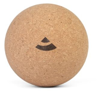 Bodhi Faszienball Ø 12 cm | Massage Ball aus Kork | Faszienkugel aus Naturmaterial gegen Muskelverspannungen | Massageball für Faszien Massage & Triggerpunkt Therapie | Korkball zur Faszienmassage