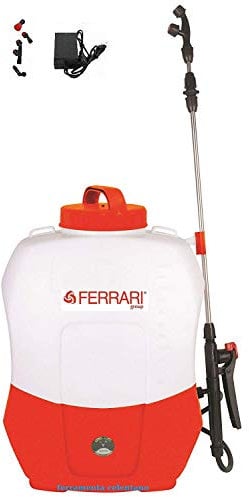 POMPA IRRORATRICE A ZAINO CON BATTERIA AL LITIO 16 LT pompa spalla elettrica FERRARI GROUP