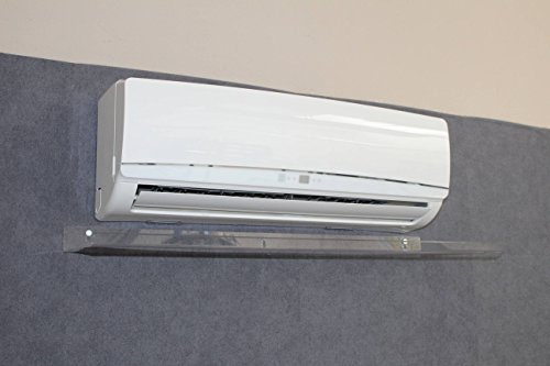 Deflector de aire para Split Aire Acondicionado Transparente Nuevo Modelo Diseño - Dimensiones Deflector: 900x300x30