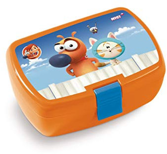 NICI Brotdose, Pat der Hund, 18x12,5x6,5cm