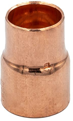 Kupfer Lötfitting DVGW Muffe Reduziert Innengewinde - Innengewinde (22 x 15)
