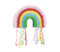 Unique 68143 Regenbogenförmige Pinata, mehrfarbig, 1 Stück