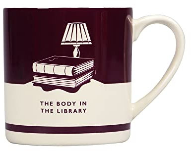 Half Moon Bay Agatha Christie - Everyday Mugs - Agatha Christie Mug - The Body In The Library