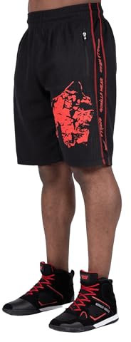 Gorilla Wear Shorts - Buffalo Old School - Schwarz/Rot