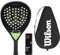 Wilson Blade Elite TX V2 - Pala de pádel (incluye funda protectora y 3 pelotas de pádel Wilson X3 Speed
