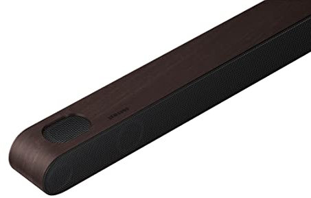 SAMSUNG Ultra Slim Soundbar Bezel, Accessory for S800B and S801B Sound Bars, Customizable to Match The Frame TV Bezels, 2022, VG-SCFBS8BW/ZA, Brown