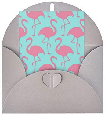 Pink Flamingo Grußkarte Jahrestag Karte Dankeskarte Urlaubskarte Hochzeit Karte Freundschaft Karte Einladungskarte