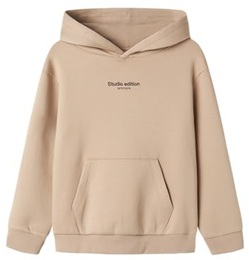 Name IT Jungen Nkmbrody Ls Sweat Wh Bru Noos Nachtwäsche Set (1er Pack)