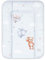 Wickelauflage Wickelunterlage abwaschbar und wasserdicht 70x50 cm - Wickelmatte zum Auflegen auf Wickeltisch Wickelaufsatz Wickelkommode oder Waschmaschine changing mat 70 x 50 Teddybären B