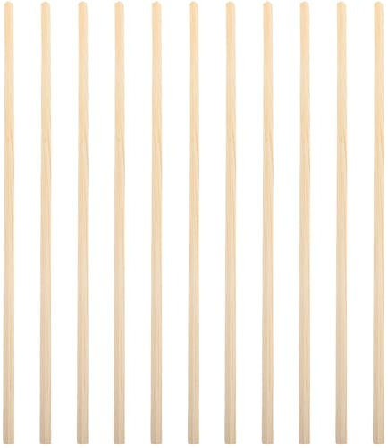 Gadpiparty 10 Pcs Wooden Window Trim Molding Strips 50cm Long 8mm Edge Ideal for DIY Window Screens Decorative Wood Trim for Craft Projects and Home Decor