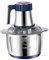 Gralara Robot da Cucina Frullatore per Aglio Resistente agli Spruzzi Potente utensile da Cucina 5L Tritacarne Elettrico Tritatutto per Verdure per Carne Manzo, Blu