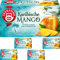 Mit Pufai Grocery, Früchtetee Karibische Mango tee (20 Beutel), 45 gr x 5 Packungen