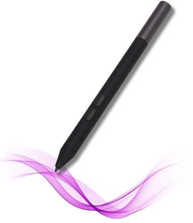 PN350M Active Stylus for Latitude 3190 Pressure Sensitive Technology, for Note Taking, Sketching, and Editing, Aluminum Alloy Construction