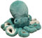 Tbest Simulation Octopus Plüschtier, Kreatives Octopus-Stofftier, Einzigartige Octopus-Puppe, für, Schwarz 30 cm, mit Imitiertem Octopus, für (dunkelgrün)