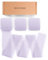 BYZANDQI Schleifenband 2,5cm x 18m Lila Hochzeit Chiffonband Geschenkband Stoffband Dekoband Seidenband