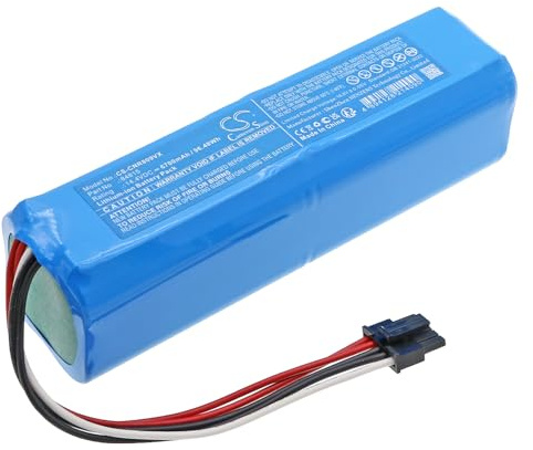 TECHTEK Batería 6700mAh Compatible con [Cecotec] Conga 8090 Ultra, Conga 8090 Ultra T, X, 9090 Ai, para RCF 3, RCV 5 sustituye 84815, D099-4S2P, P1904-4S2P-MM
