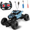 Toyvian Voiture Télécommandée Tout- Rechargeable avec Moteur Puissant Design Anti-Collision Jouet pour Extérieur Et Intérieur Métallisé