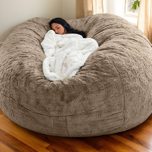 Sitzsack Hülle Velours Modern Für Erwachsene Ohne Füllung Abnehmbar Waschbar Gaming Leseecke Riesen Pouf Für Wohnzimmer Büro Patio,B,130 * 60cm
