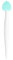 mivceklw Viso Brush, Nose Cleaner, Soft Bristle Tool, Double Sided Exfoliator, Deep Pore Cleansing Skincares Tool for Blackhead Removal, Travel, Daily Routine, Oily Skin Use 5.43x0.86in