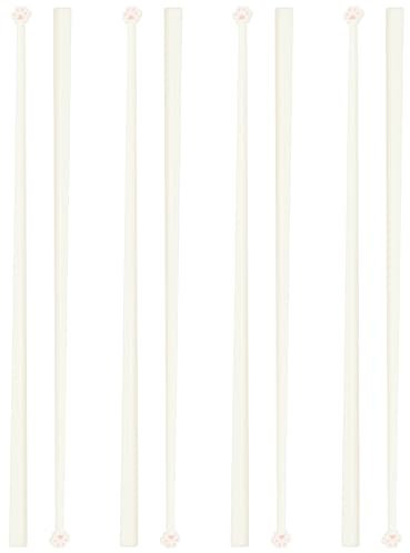 Foppla 4 Pair Cat Paw Chopsticks ,Portable Kitten Paw Print Eating Chopsticks, Lightweight Unique Cute Pink Prints Chinese Chopstick,Animals Chop Sticks for Cat Lovers