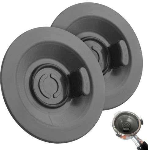 2PCS Sage Cleaning Disc, 54mm Universal Silicone Coffee Machine Cleaning Tablets & Handle Cleaning Pad for Most Espresso Machines