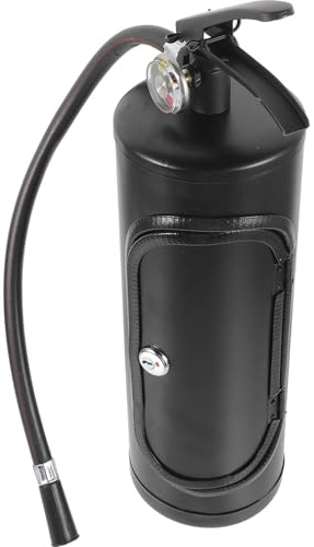 GANAZONO Portabottiglie Metallo Estintore Portatile, Mobiletto Mini Bar Creativo per Whisky e Vino, Contenitore Regalo Vigili del Fuoco per Conservazione Liquori e Arredamento Casa