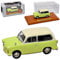 Atlas Trabant P50 500 Universal Kombi Grün Beige 1957-1962 DDR 1/43 Modell Auto mit individiuellem Wunschkennzeichen