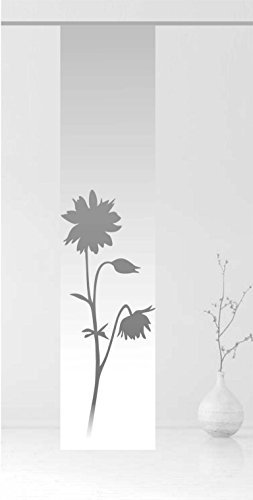 gardinen-for-life Flächenvorhang Lill Griseo - Schiebevorhang, Gr.60x260 cm